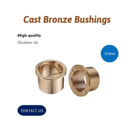 C86300 C93200 C95400 Cast Bronze Bushings Grooving