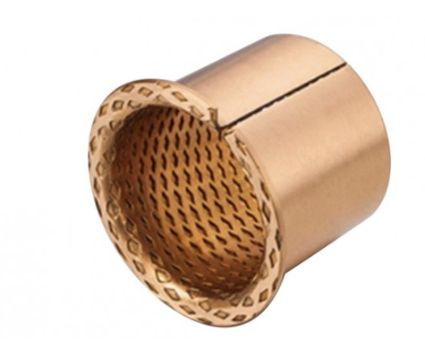 Cylindrical Alloy CuSn8 Wrapped Bronze Bushings CSB-090